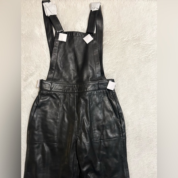 LITA by Ciara Genuine Leather Overalls - Picture 7 of 10